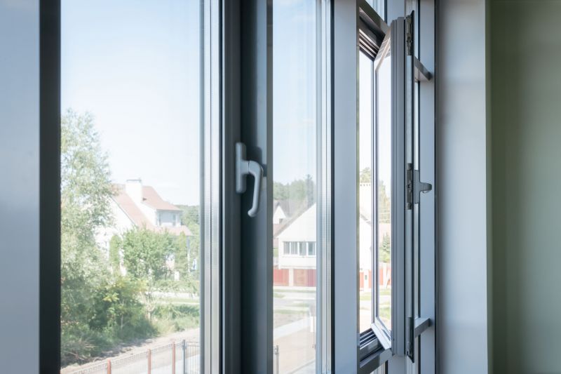 Energy-Saving Windows on a Home